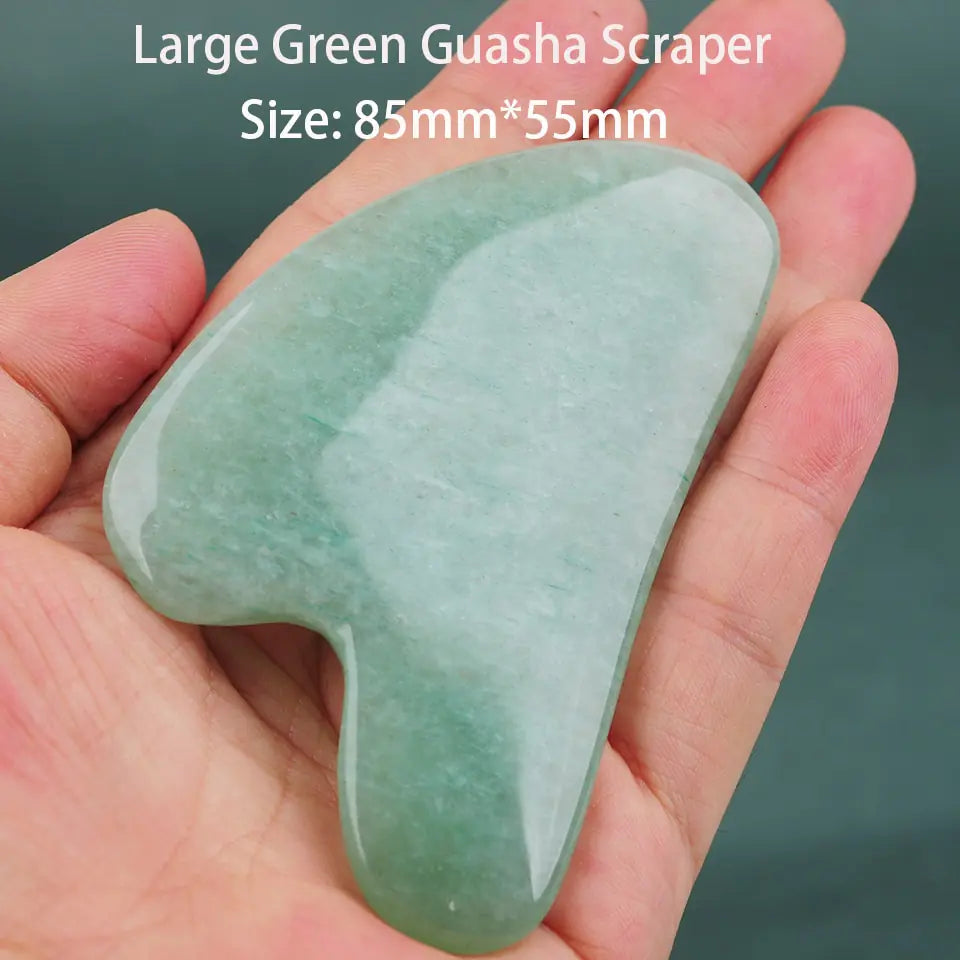 Eternal Radiance Natural Jade Massage Board - Premium Jade Tool for Skin Rejuvenation