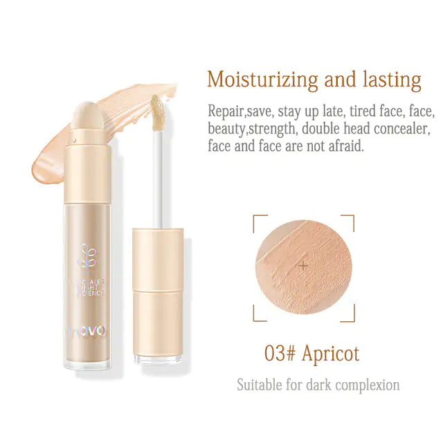 Double Head Concealer - Flawless Coverage & Natural Finish