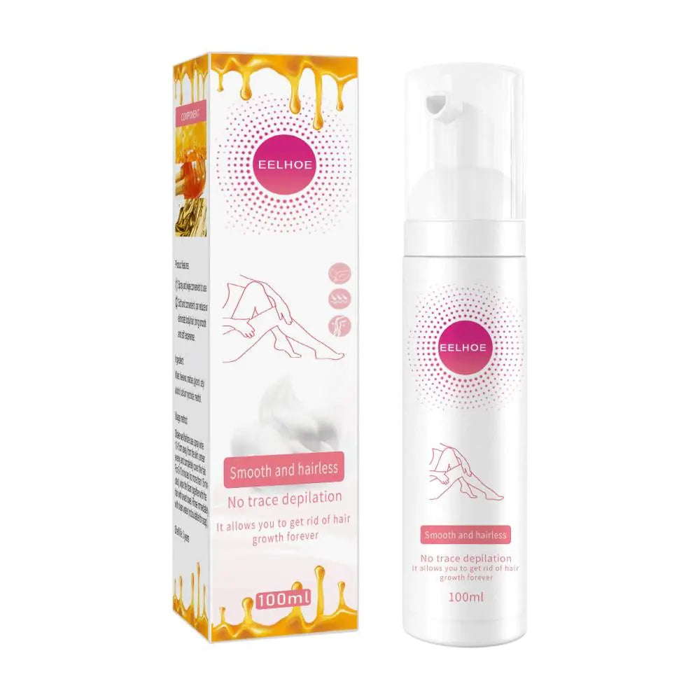 Beeswax Hair Removal Mousse - Effortless Elegance for Smooth, Hair-Free Skin