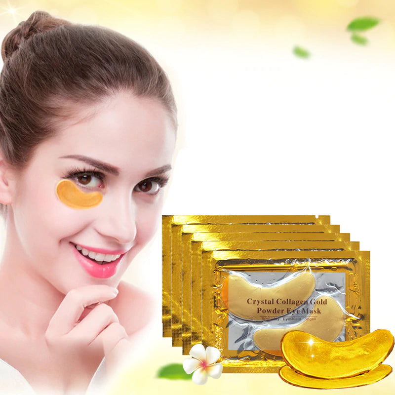 Crystal Collagen Gold Eye Mask Beauty Patches - Radiant, Refreshed Eyes