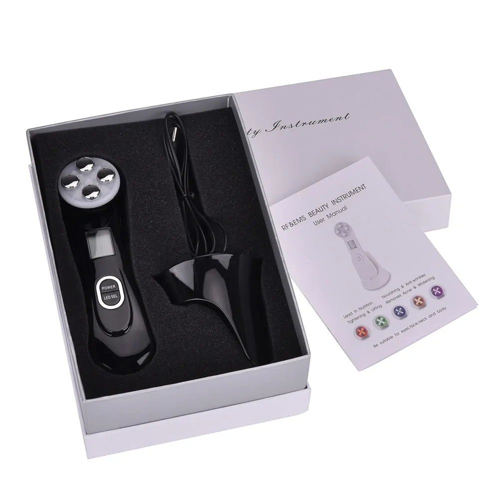 5-in-1 LED Skin Tightening Beauty Device - Radiant, Youthful Skin