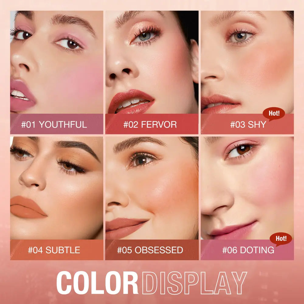 All-in-One Beauty Stick for Eyes, Lips, and Cheeks - Long-Lasting, Waterproof Makeup in 6 Shades