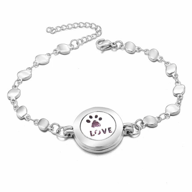 Adjustable Aromatherapy Bracelet - Stainless Steel Essential Oil Diffuser Jewelry