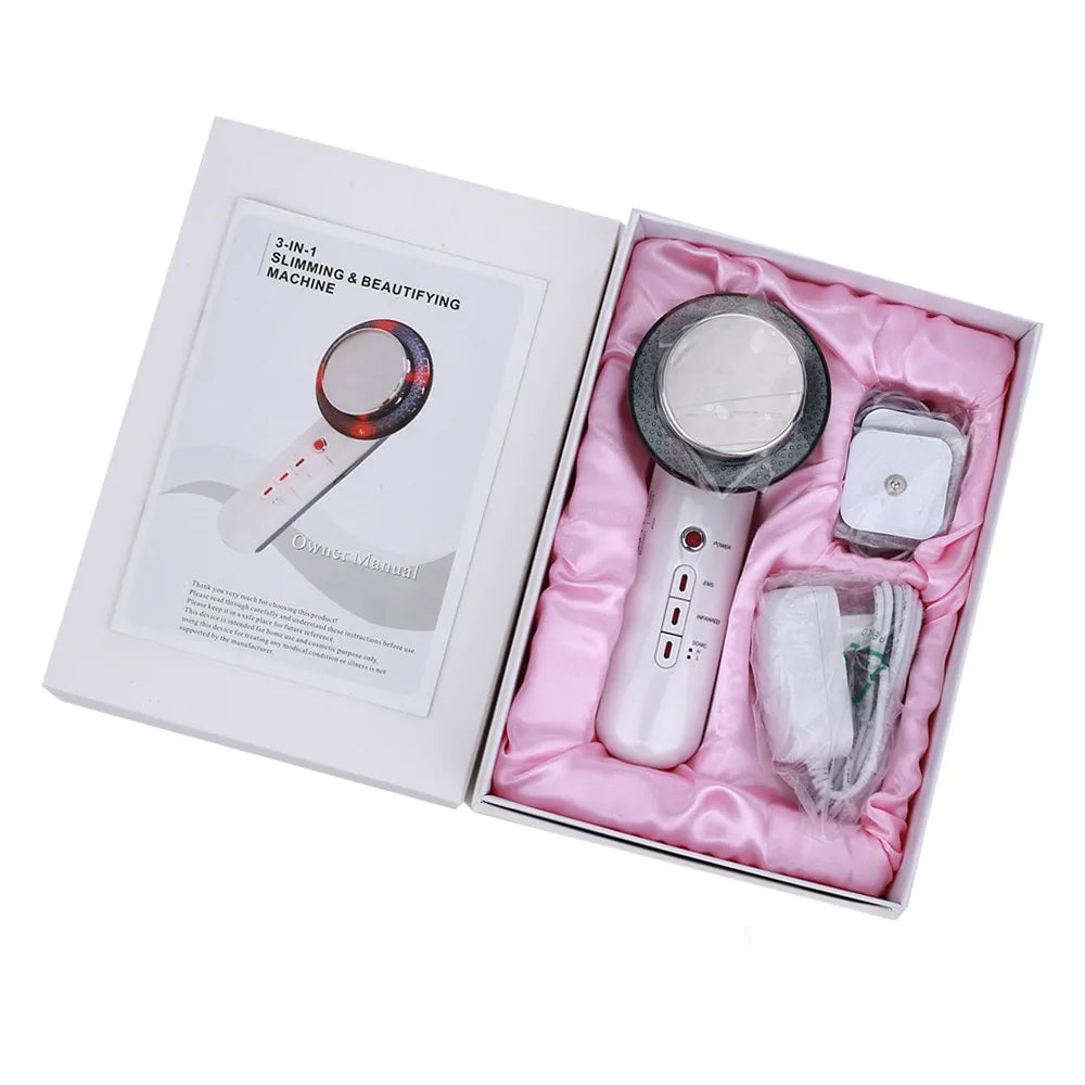 6-in-1 EMS Body Slimming Massager - RF Ultrasonic Cavitation & Anti-Cellulite Fat Burner