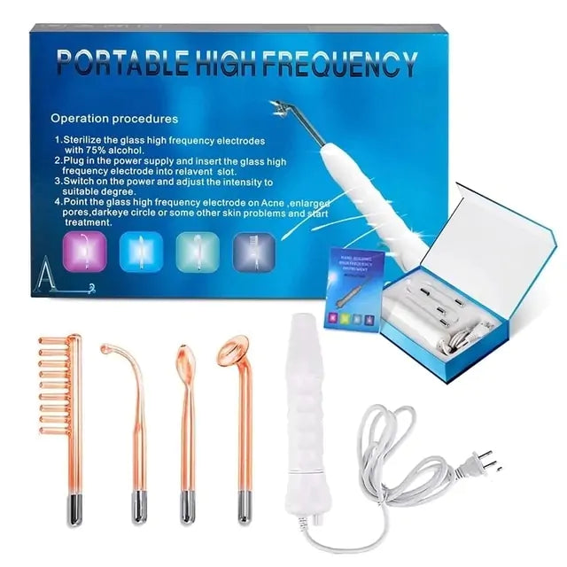 High Frequency Electrotherapy Wand - Ultimate Skincare Essential