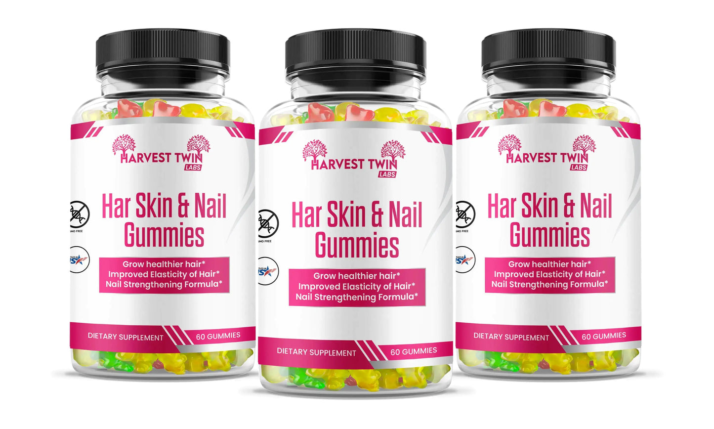 Hair Skin & Nails Gummies - Harvest Twin Labs