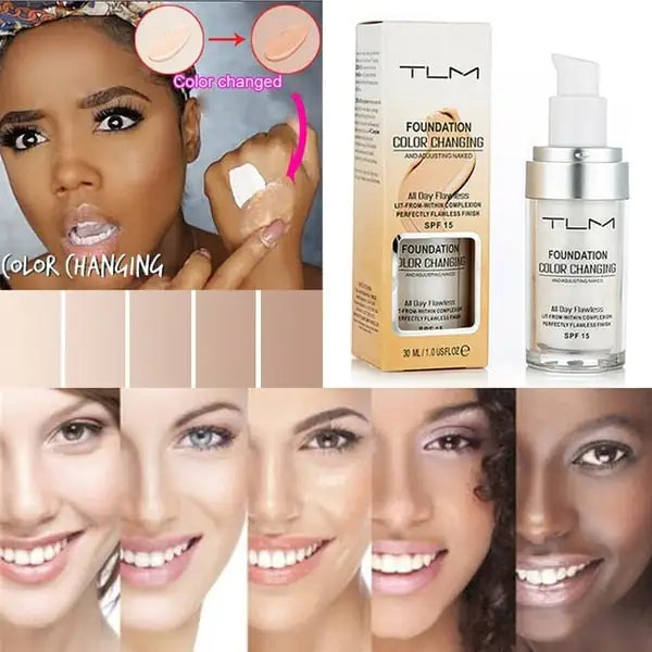 Color Changing Foundation - Personalized Flawless Coverage