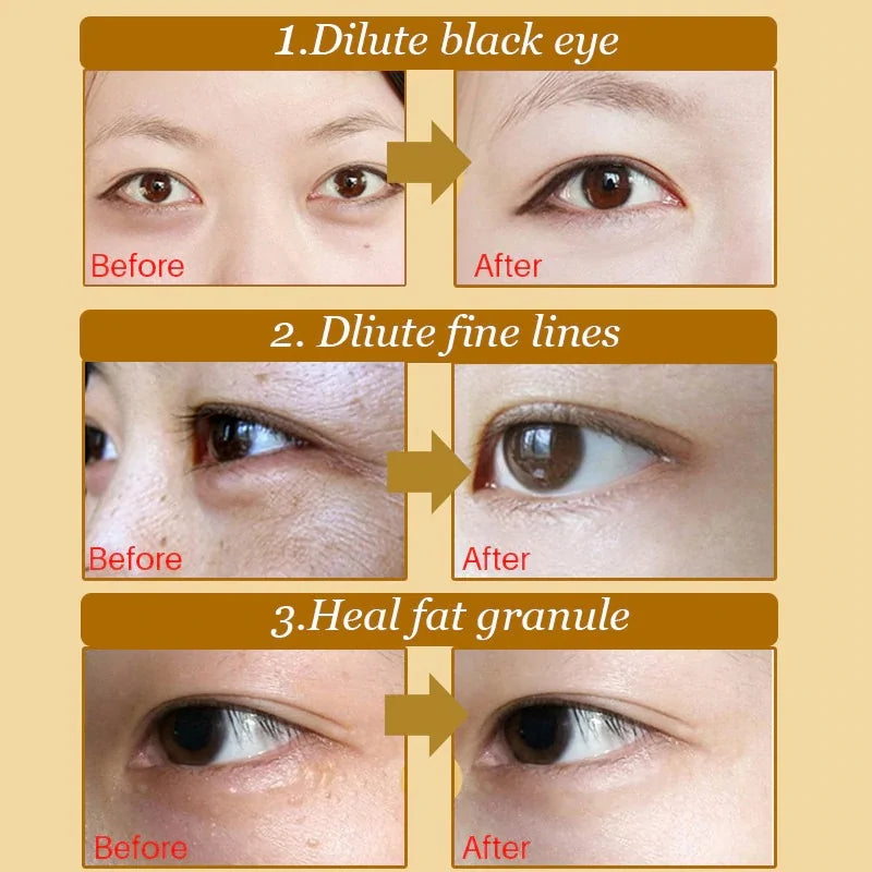 Crystal Collagen Gold Eye Mask Beauty Patches - Radiant, Refreshed Eyes