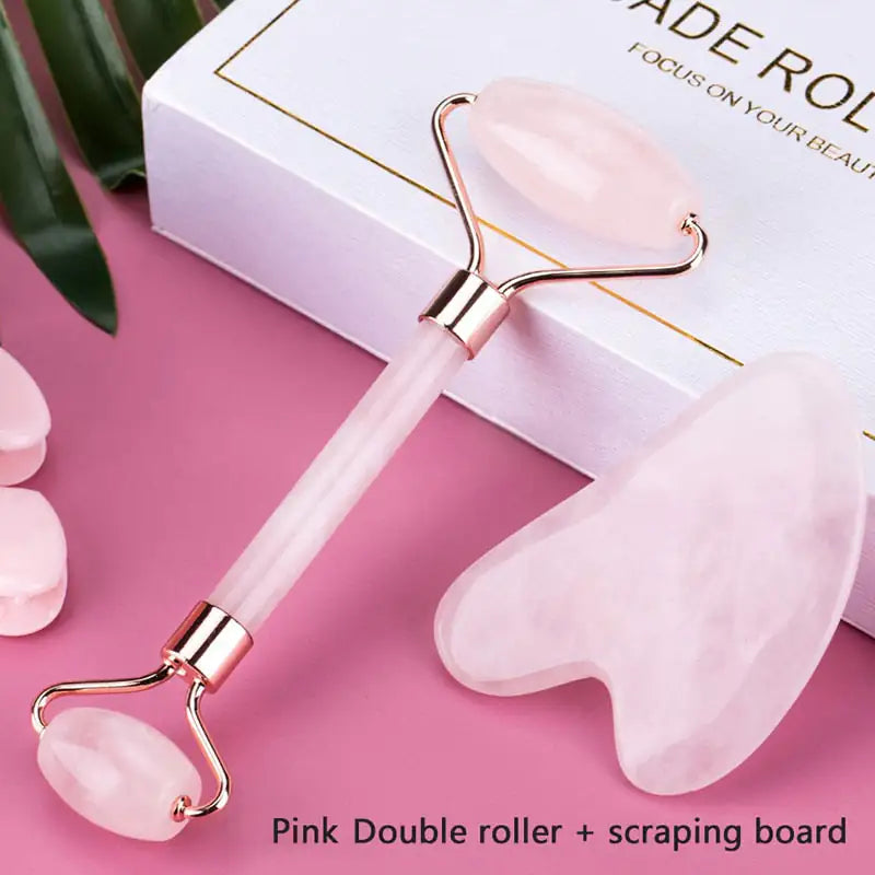 Beauty Jade Facial Roller - Timeless Skincare Tool