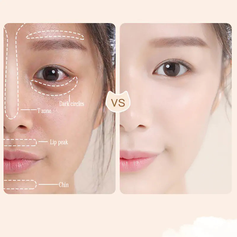 Double Head Concealer - Flawless Coverage & Natural Finish