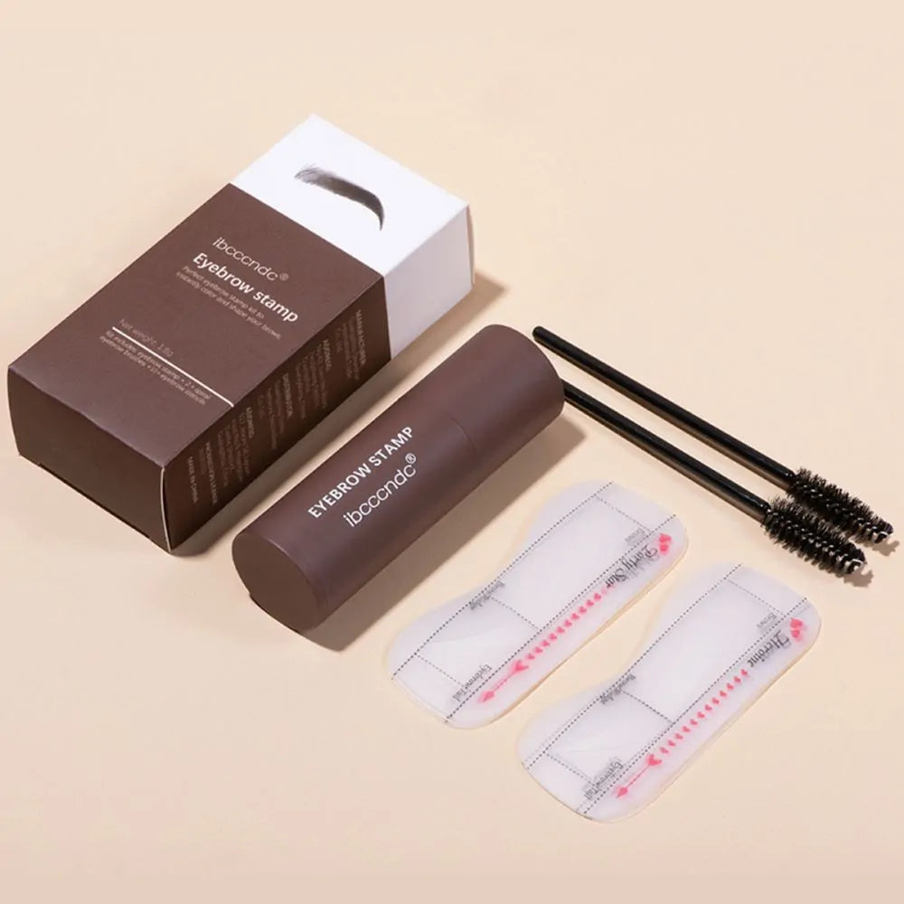 Eyebrow Makeup Kit - One Step Brow Stamp Shaping Kit