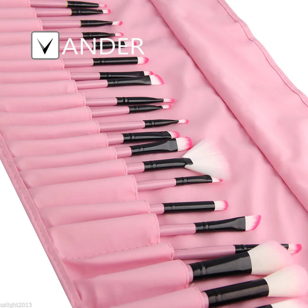 32-Piece Makeup Brushes Professional Cosmetic Make Up Brush Set - Stock Clearance