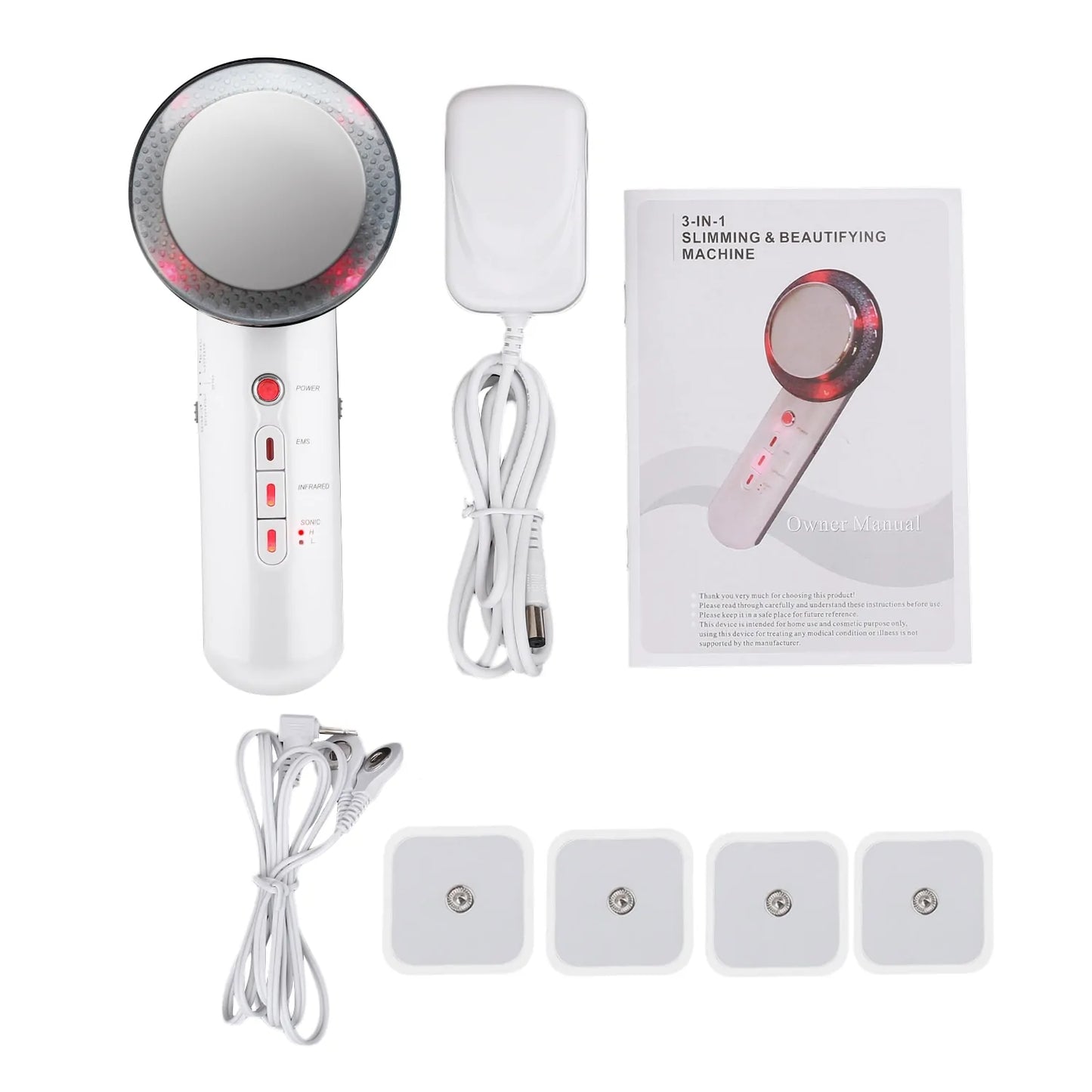 6-in-1 EMS Body Slimming Massager - RF Ultrasonic Cavitation & Anti-Cellulite Fat Burner