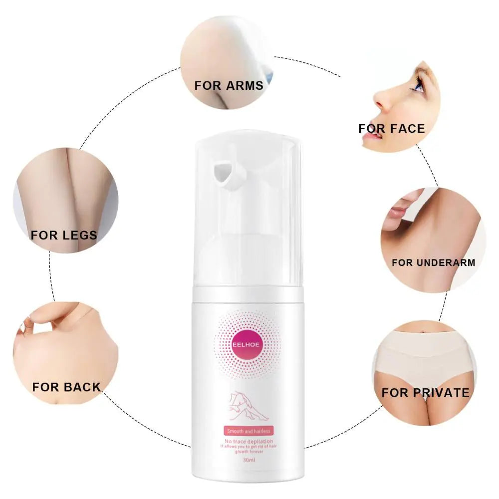 Beeswax Hair Removal Mousse - Effortless Elegance for Smooth, Hair-Free Skin