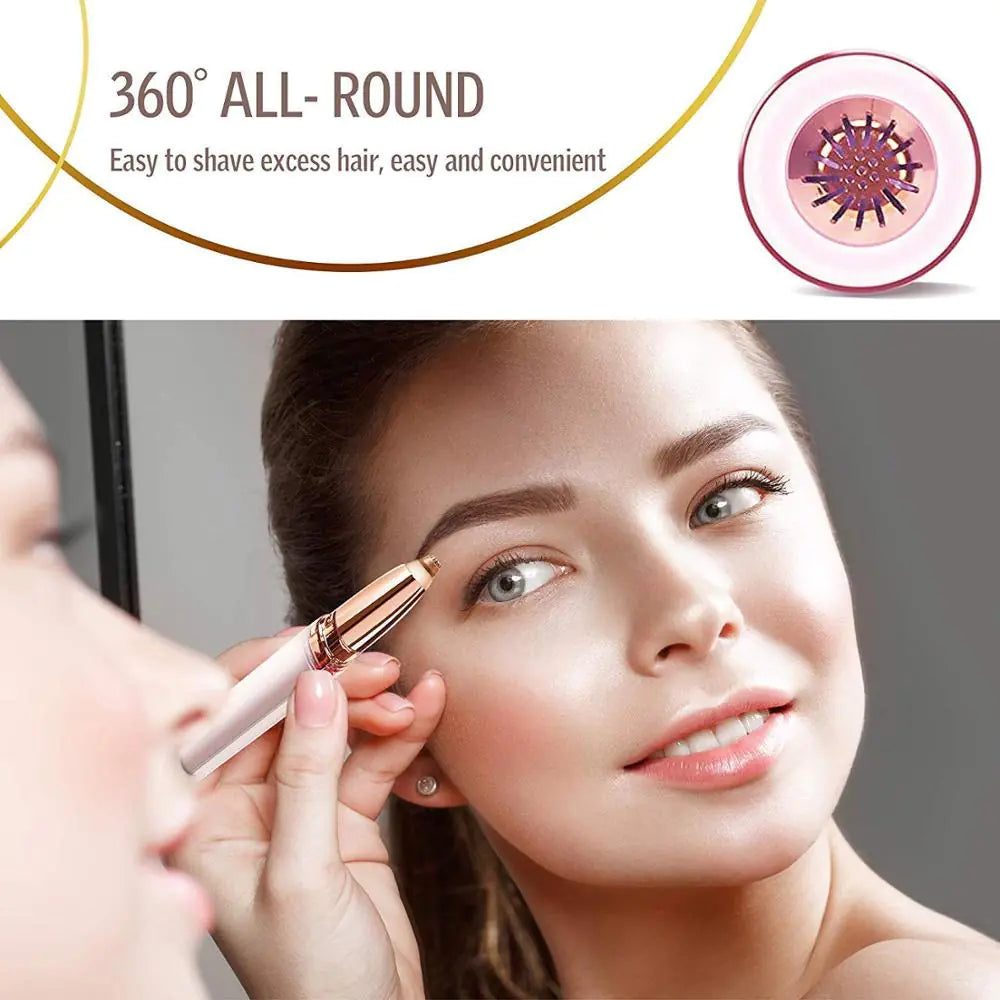 Flawless Facial Hair Remover - Effortless Beauty On-The-Go