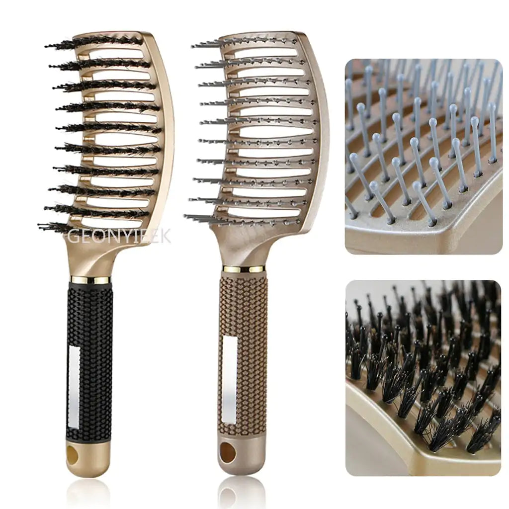 Model Essential Detangling Hair Brush - Pain-Free, Effortless Hair Care