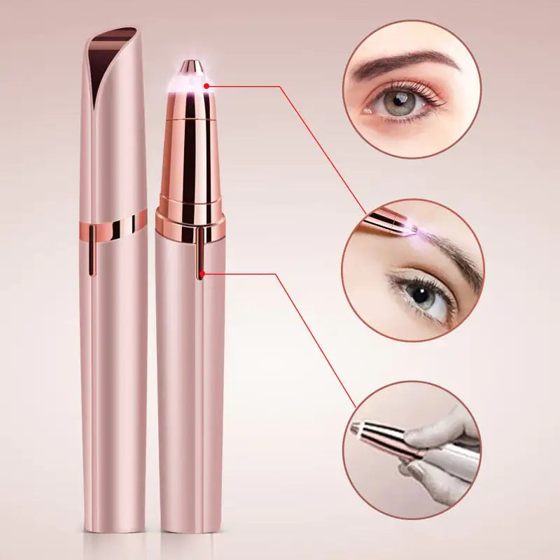 Flawless Facial Hair Remover - Effortless Beauty On-The-Go