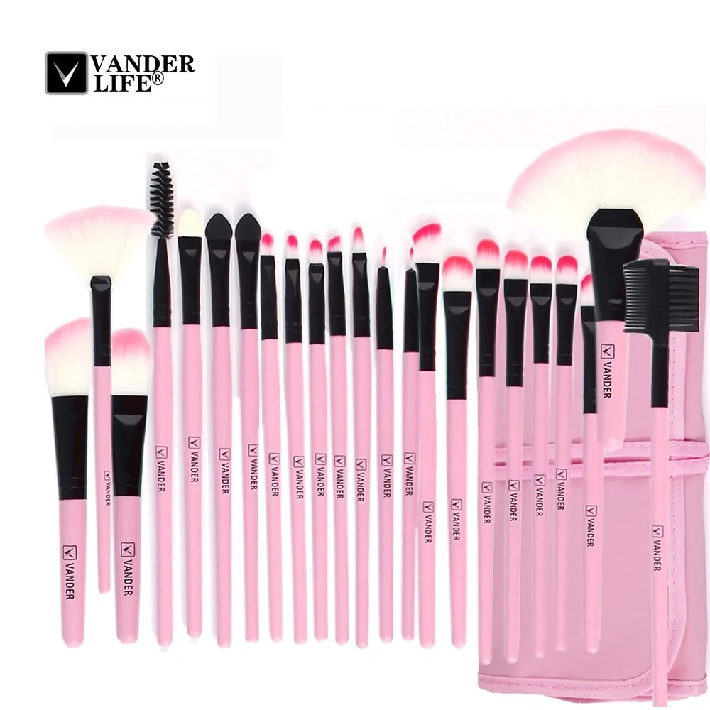 32-Piece Makeup Brushes Professional Cosmetic Make Up Brush Set - Stock Clearance