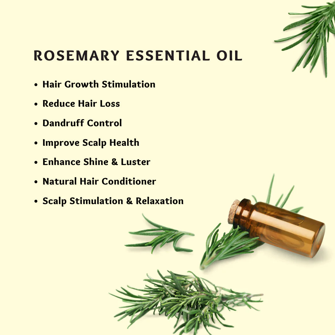 Rosemary Hair Oil - Natural Nourishment for Strong, Healthy Hair