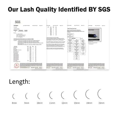 Winky Beauty Eyelash Extension - Custom Logo Silk Lashes
