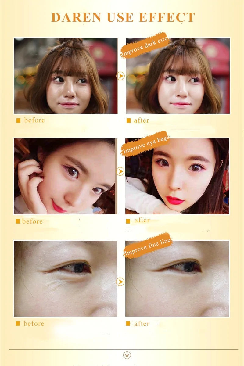 Crystal Collagen Gold Eye Mask Beauty Patches - Radiant, Refreshed Eyes