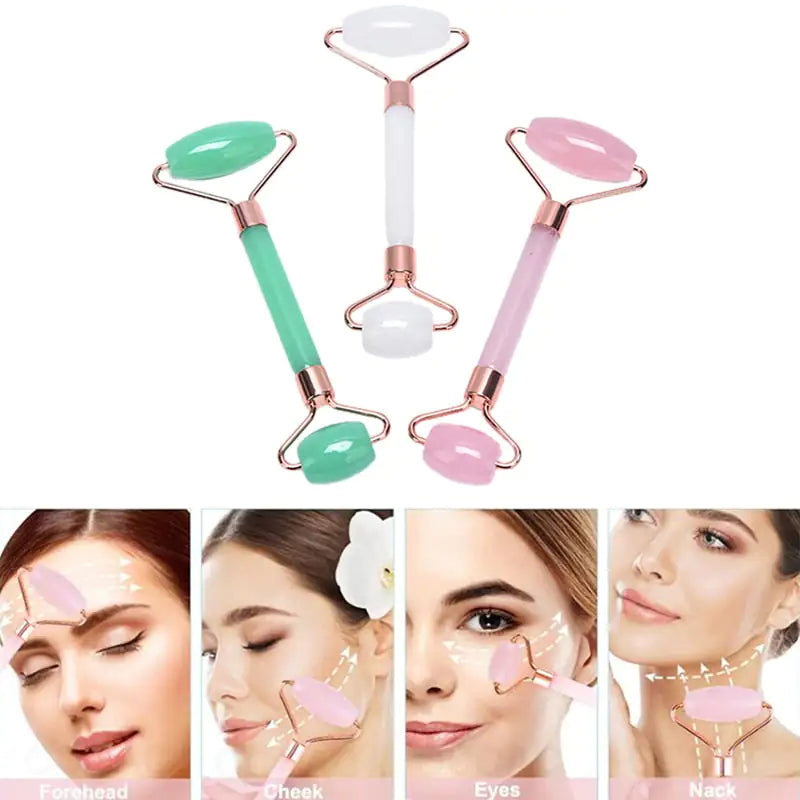 Beauty Jade Facial Roller - Timeless Skincare Tool