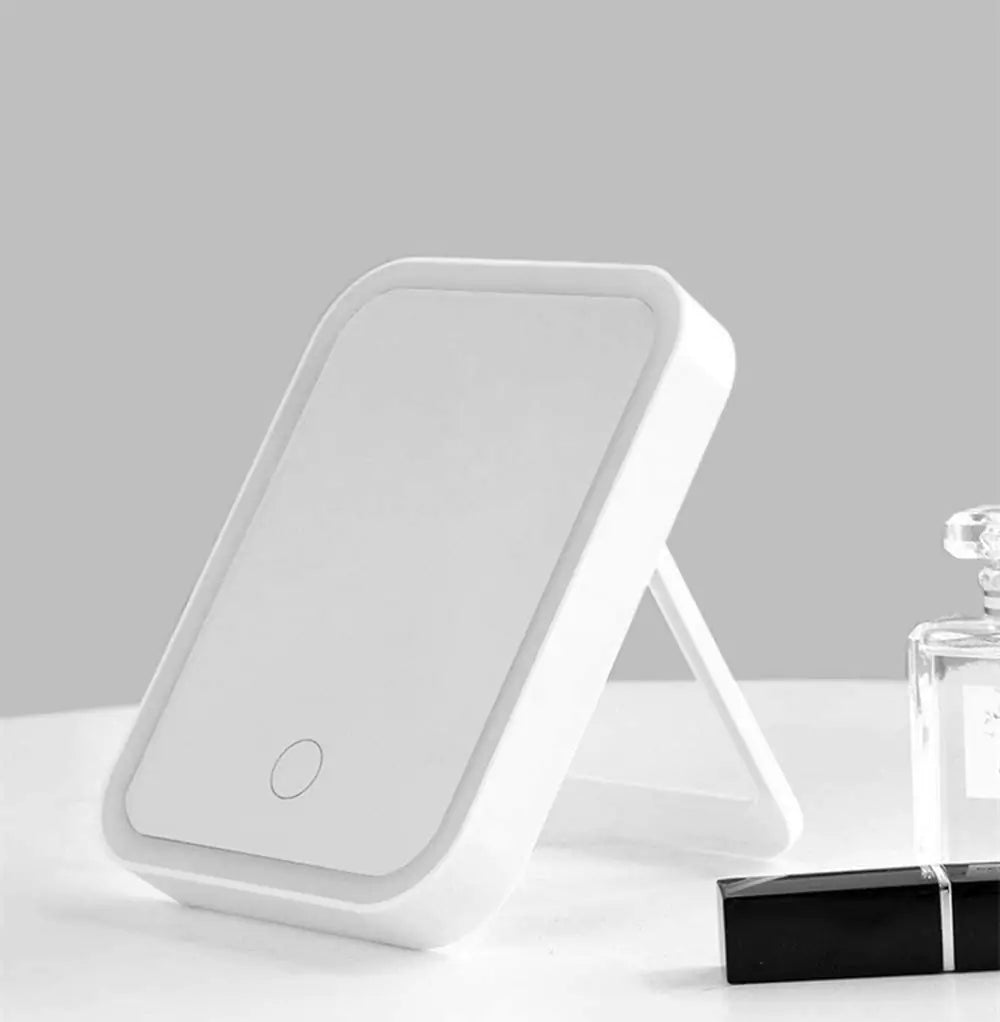 Smart Makeup Mirror - Portable Lighted Mirror with Touch Screen