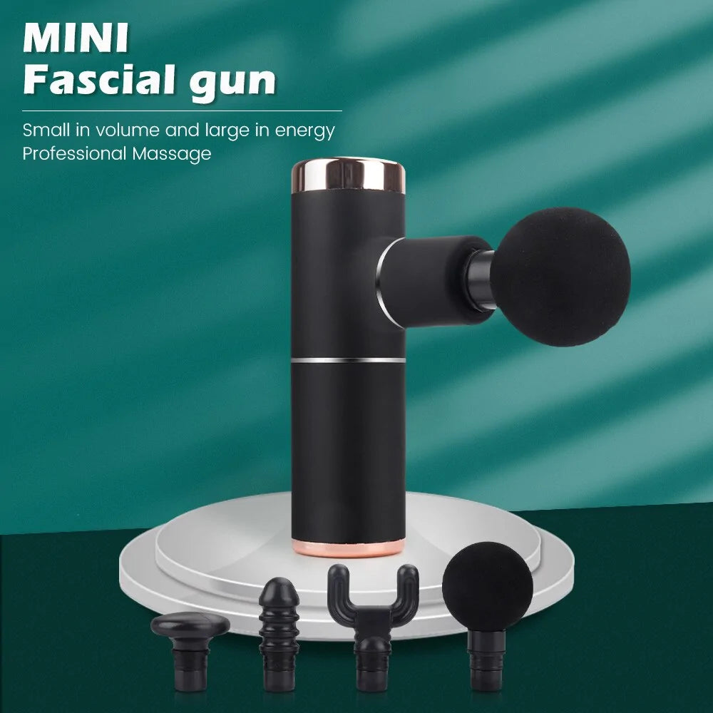 Mini Portable High-Frequency Massage Gun - Muscle Relaxation & Body Shaping