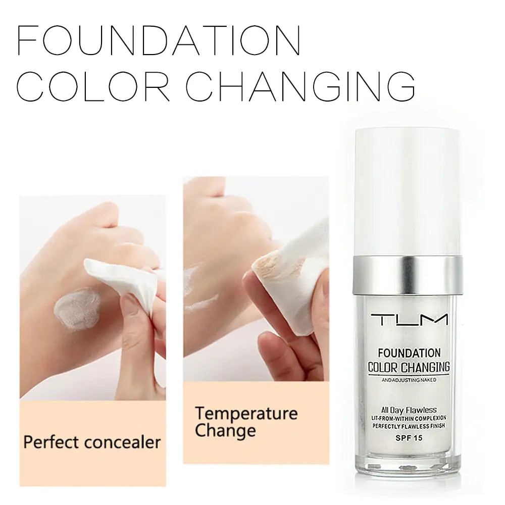 Color Changing Foundation - Personalized Flawless Coverage