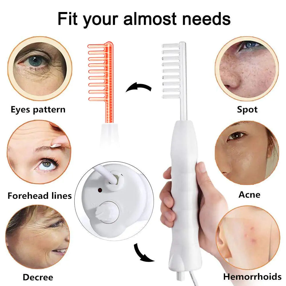 High Frequency Electrotherapy Wand - Ultimate Skincare Essential
