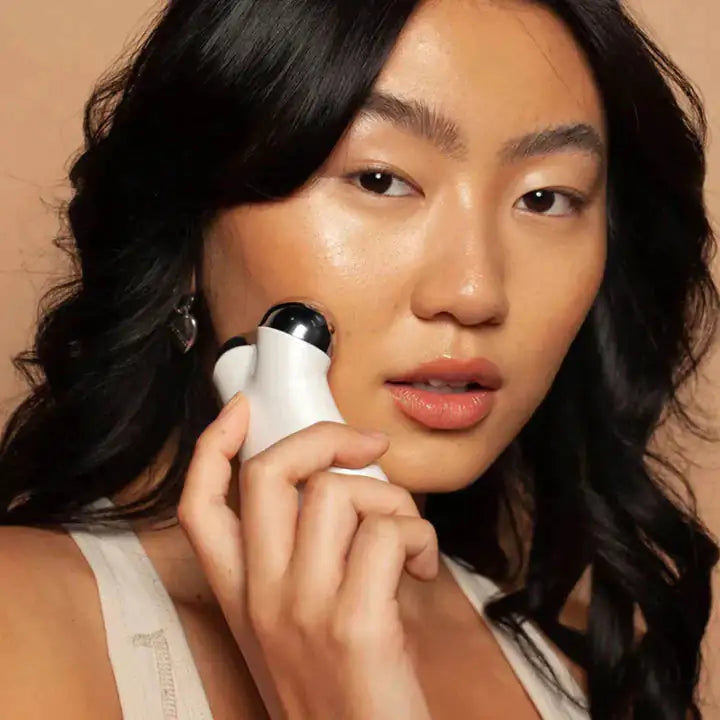 Beauty Microcurrent Facial Toning Massager - Lift, Firm, and Enhance Skin Glow
