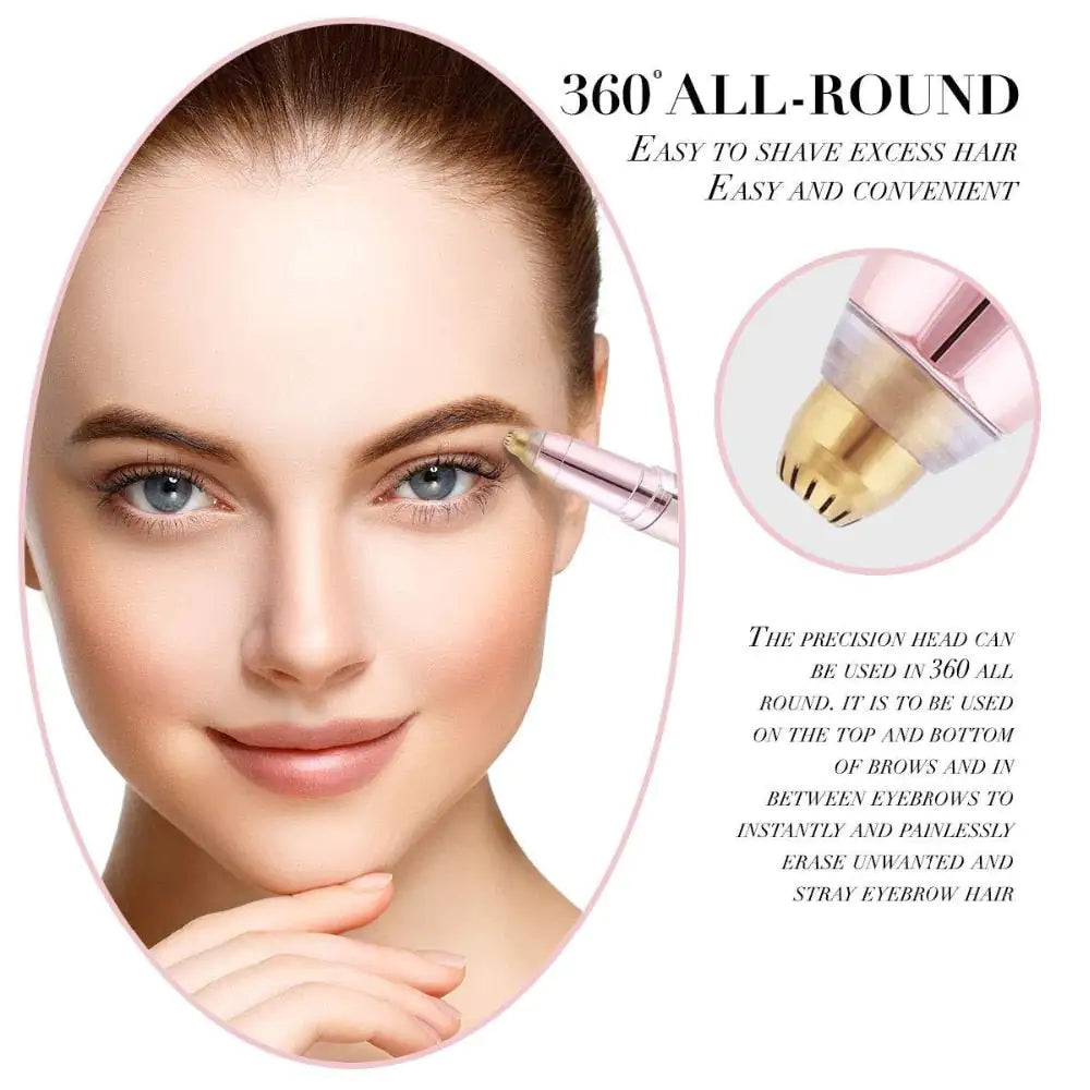 Flawless Facial Hair Remover - Effortless Beauty On-The-Go