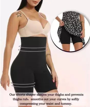 4-in-1 Slim Body Shaper for Women - Waist Trimming, Bust Lifting, Back Support, Thigh Shaping