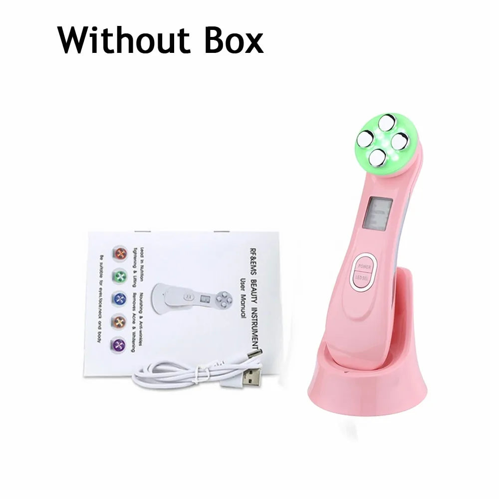 5-in-1 LED Skin Tightening Beauty Device - Radiant, Youthful Skin