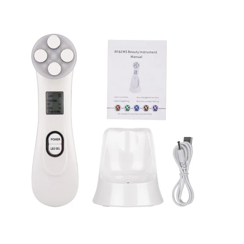 5-in-1 LED Skin Tightening Beauty Device - Radiant, Youthful Skin