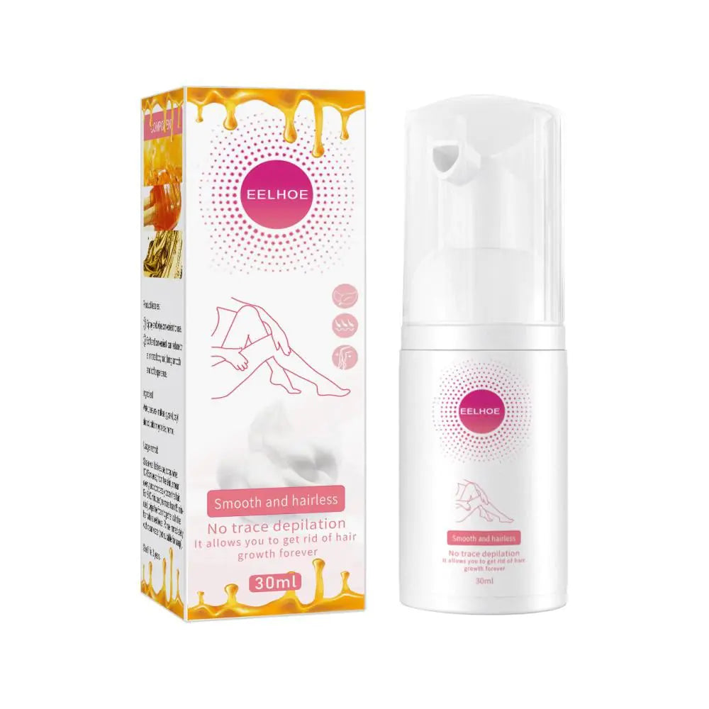 Beeswax Hair Removal Mousse - Effortless Elegance for Smooth, Hair-Free Skin