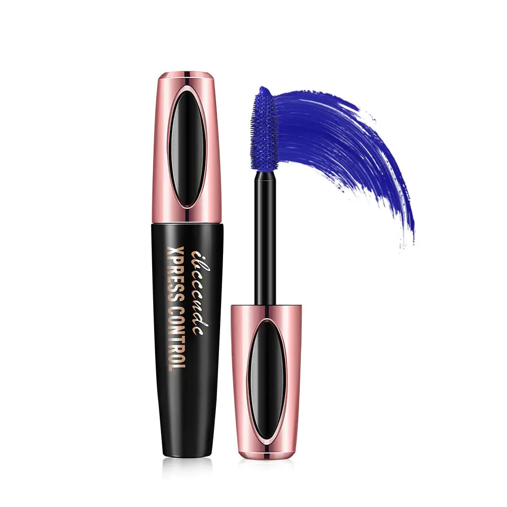 4D Silk Fiber Waterproof Mascara - Dramatic Length & Volume