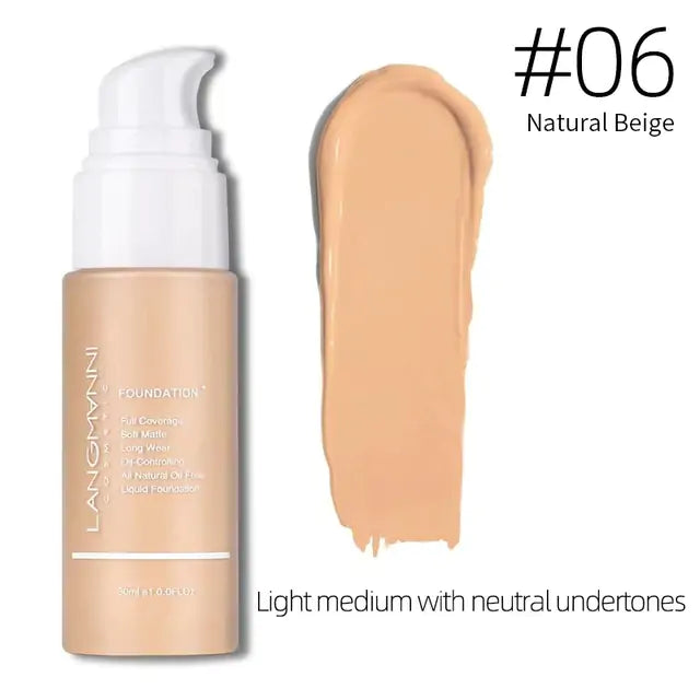 Makeup Primer Concealer Liquid Foundation - Flawless Beauty, All-Day Coverage