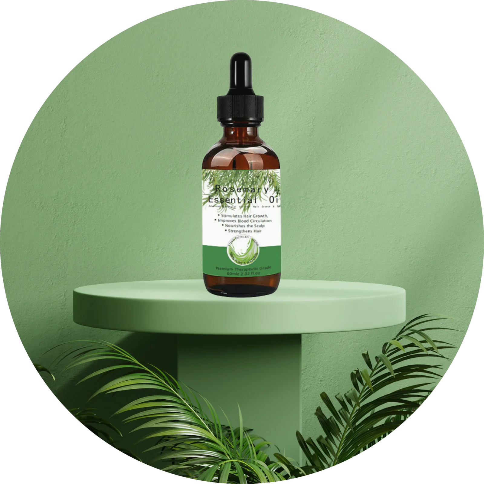 Rosemary Hair Oil - Natural Nourishment for Strong, Healthy Hair