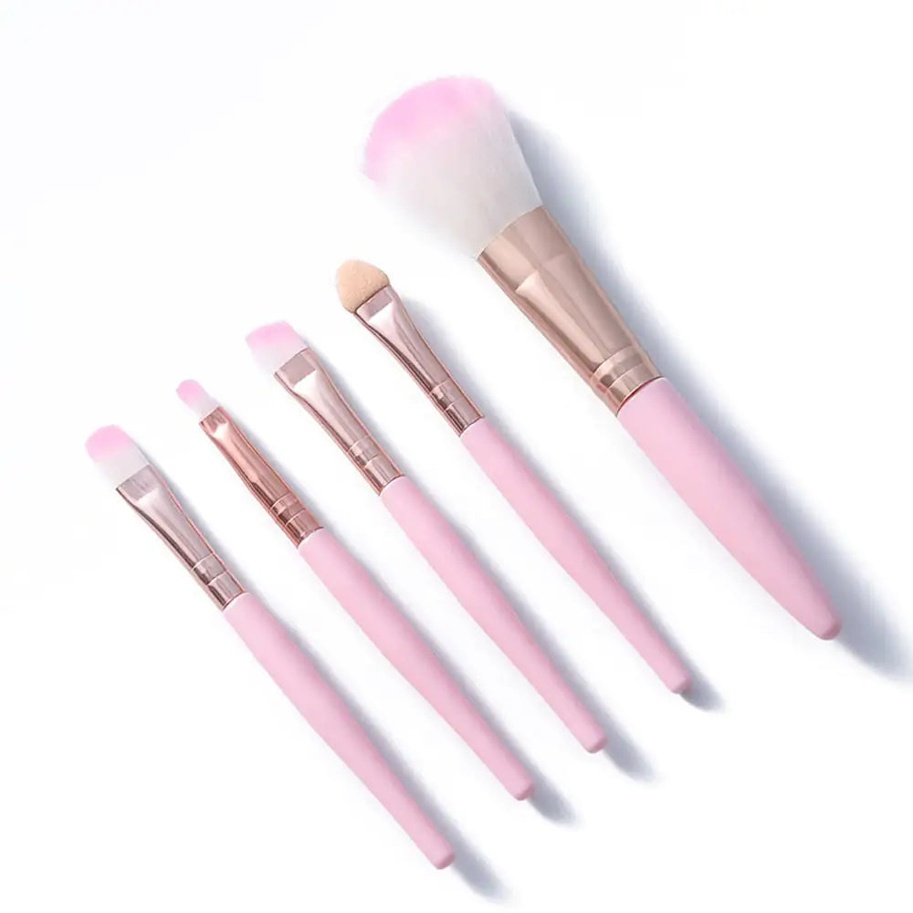 5pcs Makeup Brush Set - Beginner Beauty Tools