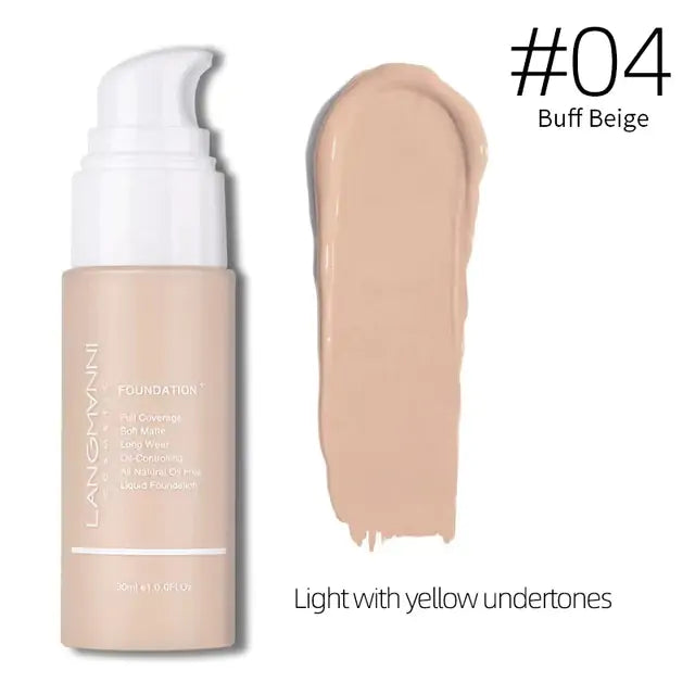 Makeup Primer Concealer Liquid Foundation - Flawless Beauty, All-Day Coverage