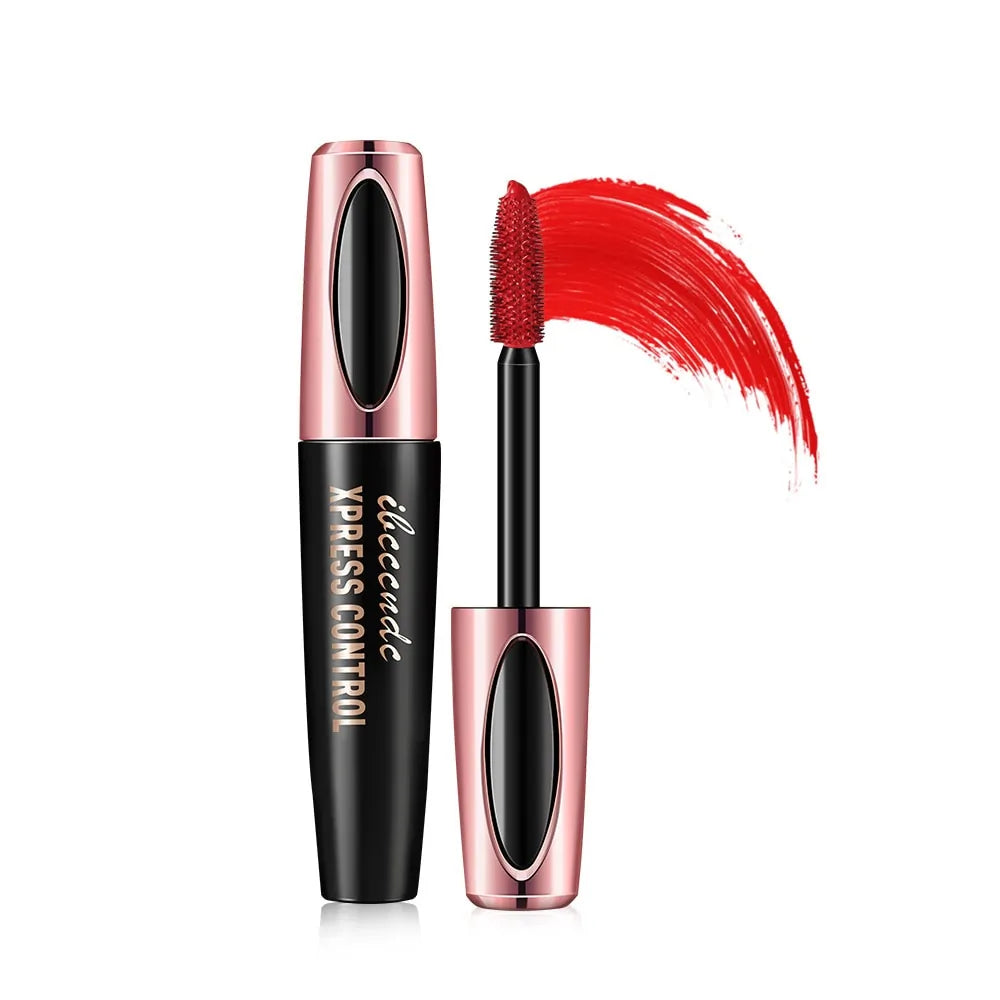 4D Silk Fiber Waterproof Mascara - Dramatic Length & Volume